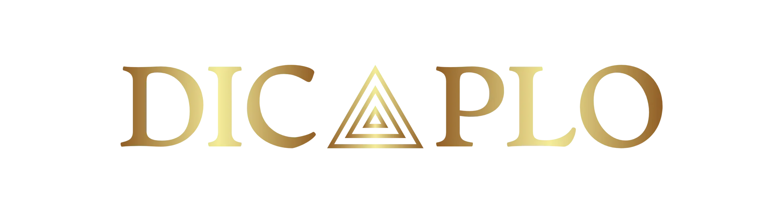 DICAPLO Official Logo – Luxury Advertising, Photography & Filmmaking Brand