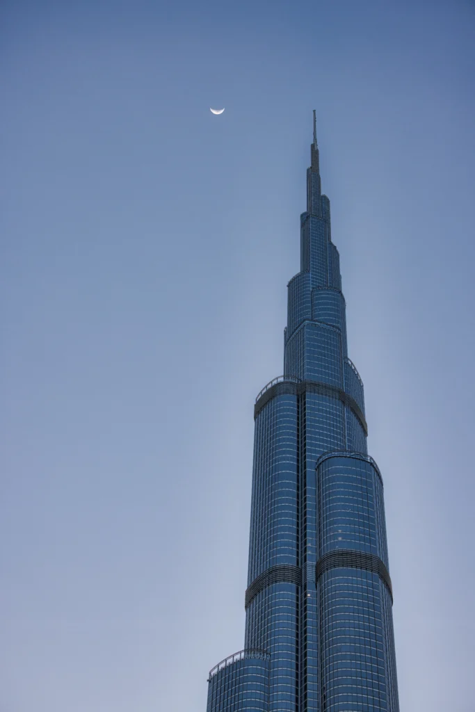 Cinematic view of Burj Khalifa — world’s tallest tower captured by DICAPLO