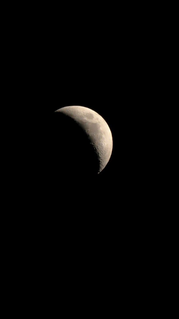 Cinematic close-up of the moon — lunar beauty and silence captured by DICAPLO