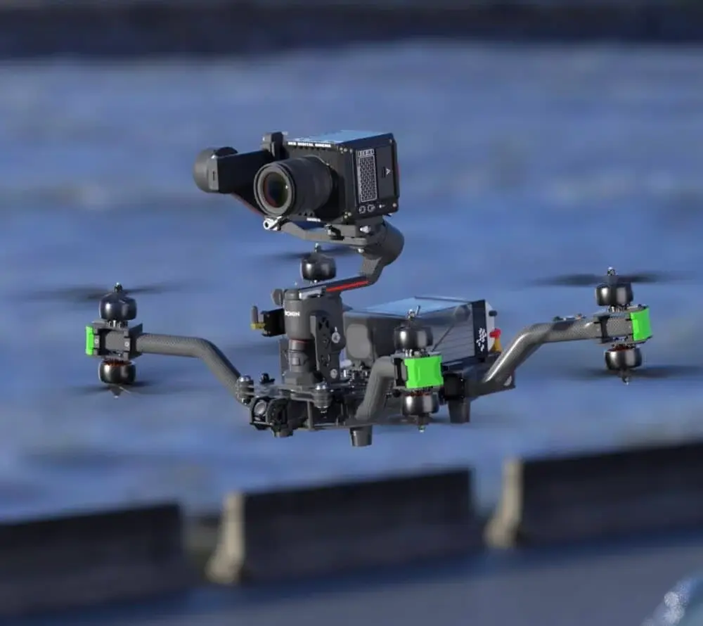 Cinematic drone aerial footage by DICAPLO capturing luxury landscapes from above FPV