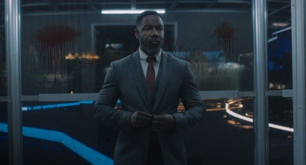 Hostile Takeover action thriller starring Michael Jai White, featured in AI World News and Rotten Tomatoes.