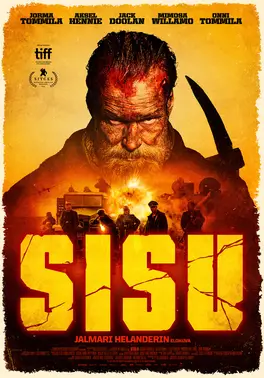 Sisu 2 movie image showing a lone warrior in a brutal World War II action setting